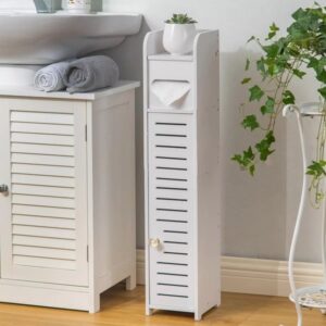 Bathroom Cabinets Tall Slim Bathroom Storage Bathroom Waterproof Toilet Cupboard